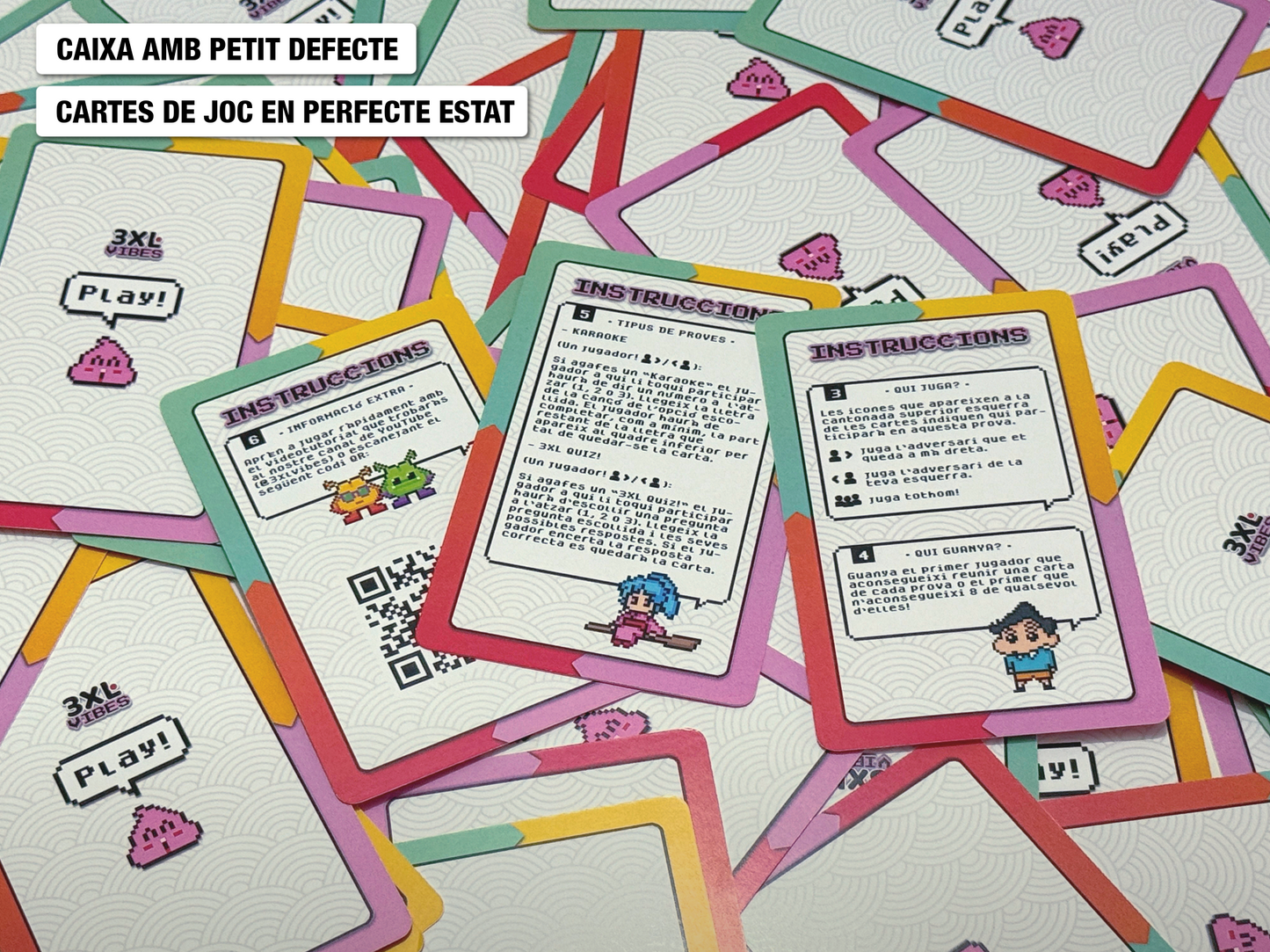 3xlvibes Play! (Joc de cartes) 📦 Versió Outlet