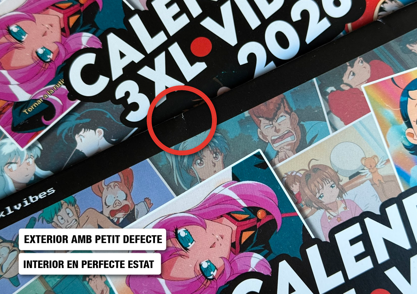 Calendario 3xlvibes 2026 📦 Versión Outlet